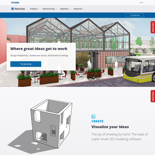 Sektchup, aplikasi desain - awanapps.com