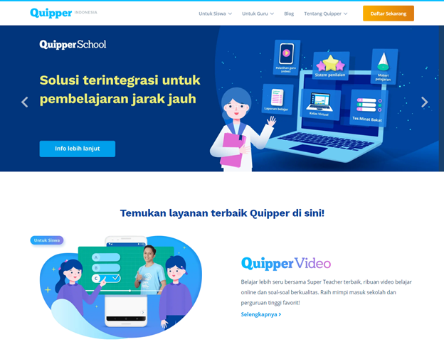 start up pendidikan quipper - awanapps.com