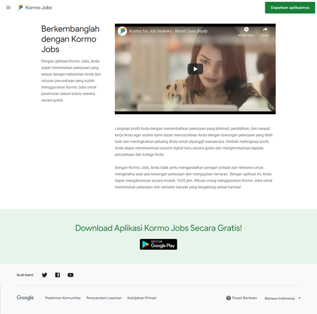 aplikasi pencari kerja - awanapps.com
