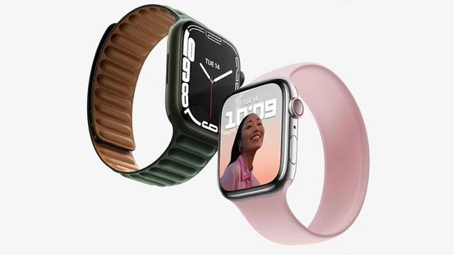 Tampilan Apple Watch Series 7 yang baru rilis di pasaran. (sumber: Liputan6)
