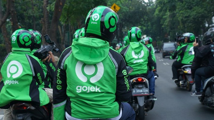Ilustrasi mitra driver layanan Gojek. (Sumber: Tirto.id)