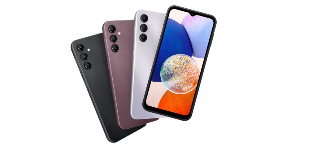 Ilustrasi Samsung Galaxy A14 5G. (Sumber: Samsung Indonesia)