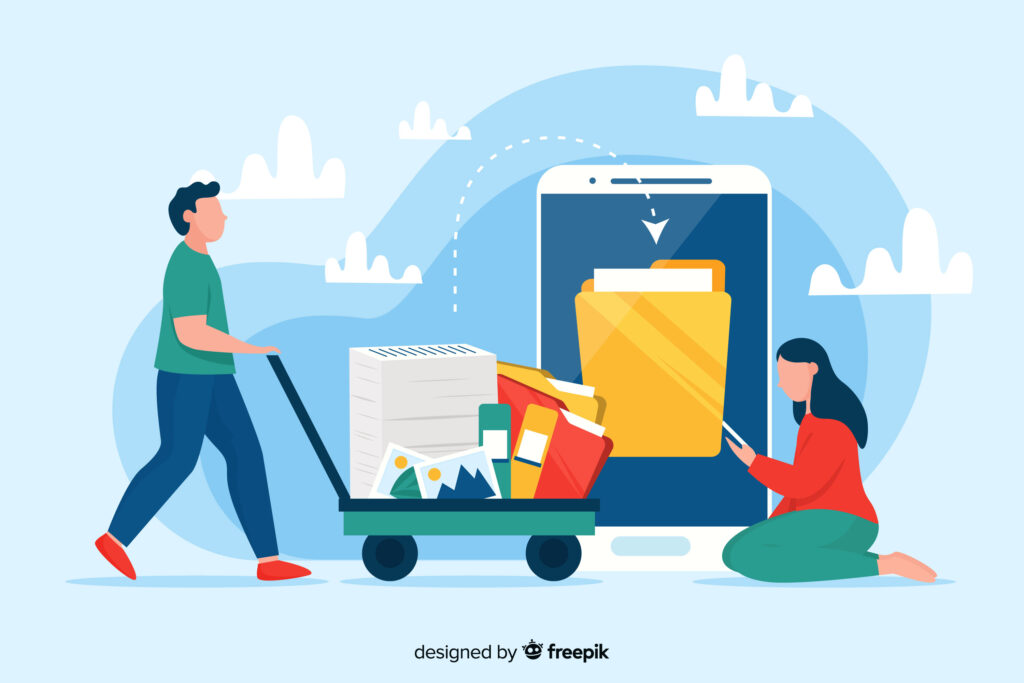 Ilustrasi Aplikasi Distribusi Berbasis Cloud, Perusahaan Wajib Tahu! (Sumber: Freepik)