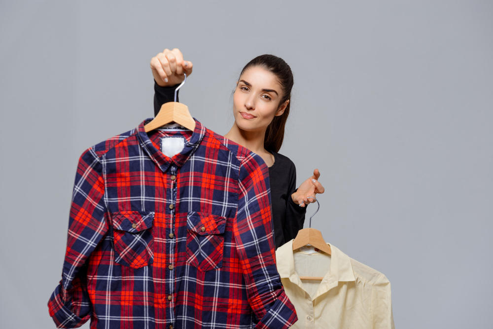 Ilustrasi aplikasi Ai pengganti baju. (Sumber: Freepik)