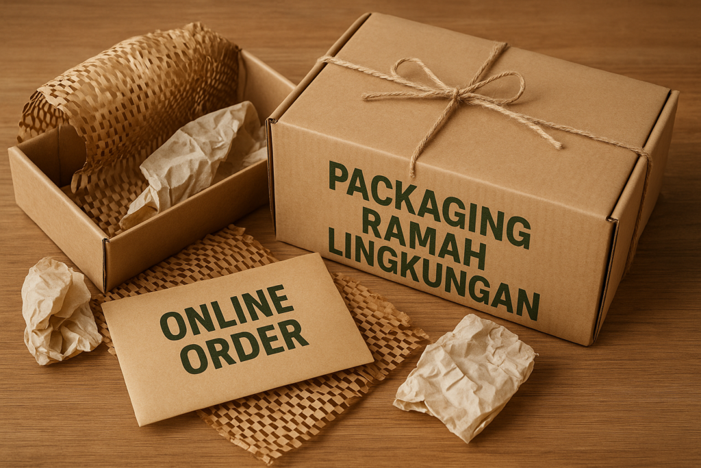 'e-commerce ramah lingkungan dengan packaging tanpa sampah di Indonesia